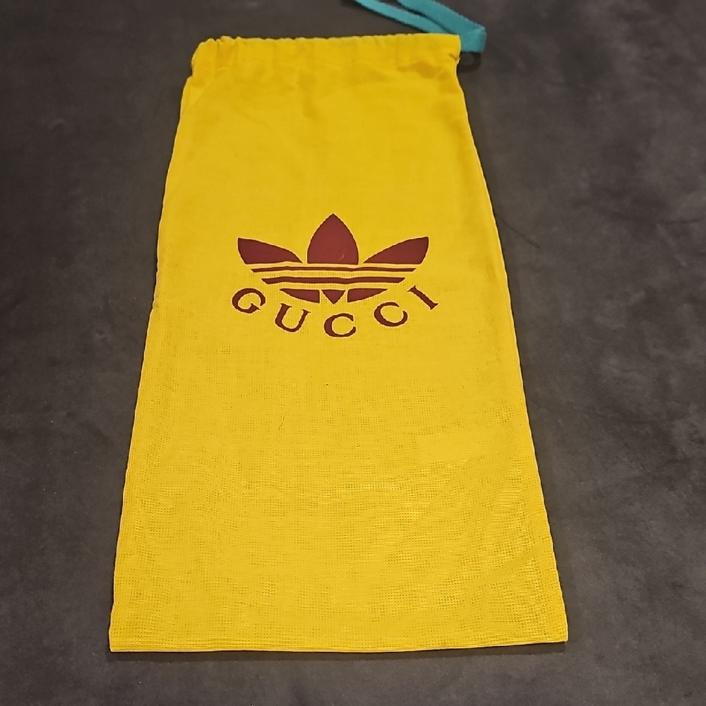 Gucci Vibrant Yellow Pouch with Logo
